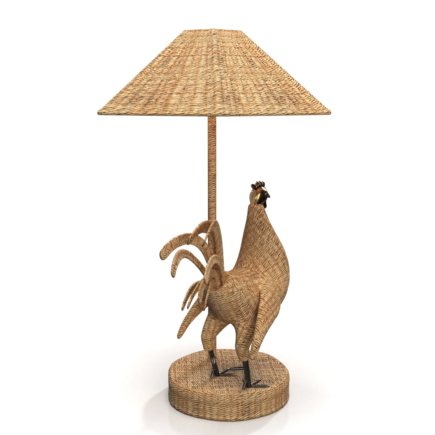 Cocorico Lamp PBR 3D Model_06